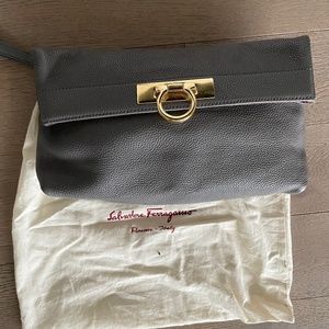 Salvatore Ferragamo wristlet purse